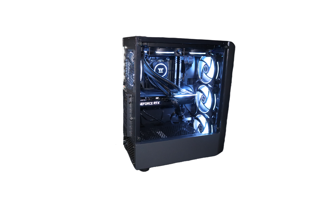 VELOCITY SERIES Gaming PC, Intel Core i5-12400F 4.4GHz, GeForce RTX 3060ti 8GB, 16GB DDR4, 1TB SSD, WiFi & Win 10 Pro