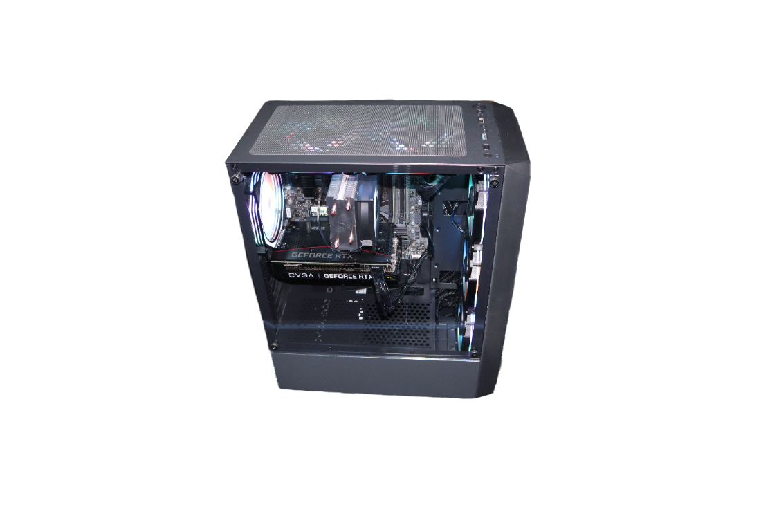 TURBO SERIES Gaming PC, Intel Core i3-12100F 3.3GHz, GeForce RTX 3050 8GB, 16GB DDR4, 1TB SSD, WiFi & Win 10 Pro