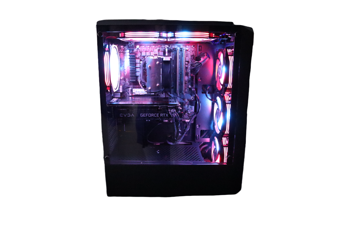 TURBO SERIES Gaming PC, Intel Core i3-12100F 3.3GHz, GeForce RTX 3050 8GB, 16GB DDR4, 1TB SSD, WiFi & Win 10 Pro