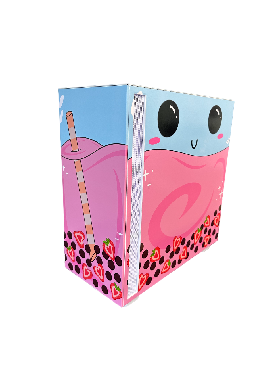 Strawberry Latte Boba Custom Gaming PC - AMD Ryzen 7 7700X - 8-Core 4.5 GHz, Nvidia RTX 3070 8GB, 32 GB (2 x 16 GB) DDR5-6000 CL36 Memory, 1TB SSD, WiFi & Win 11 Pro
