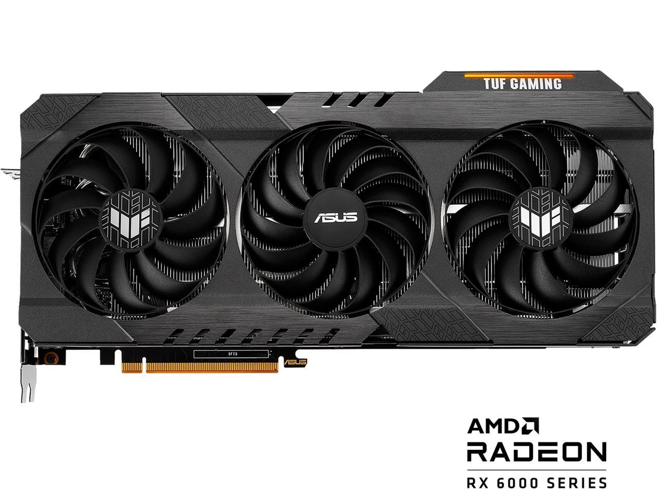 ASUS TUF Gaming Radeon RX 6900 XT 16GB GDDR6 PCI Express 4.0 CrossFireX Support Video Card