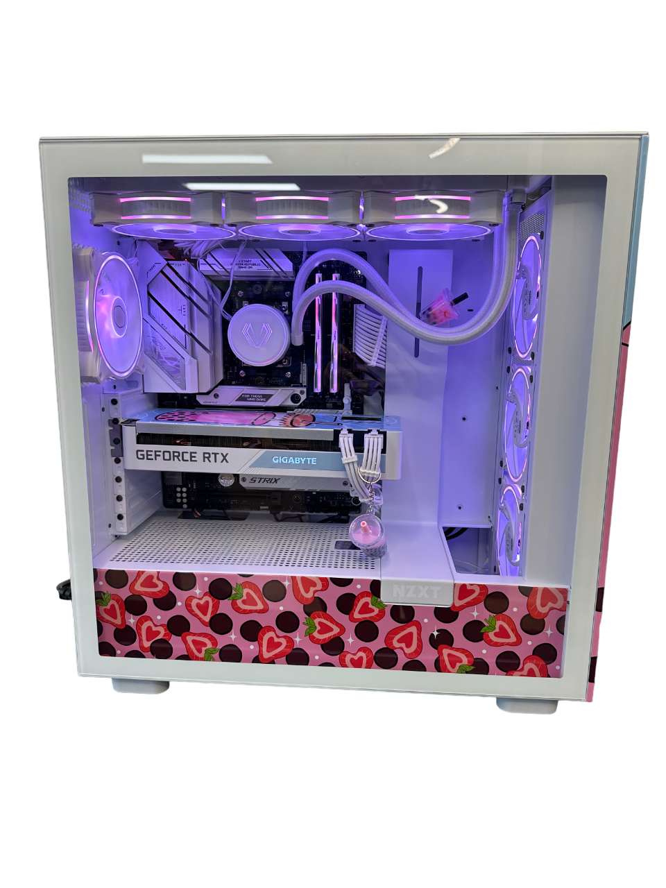 Kiwi Latte Boba Custom Gaming PC - AMD Ryzen 7 7700X - 8-Core 4.5 GHz, Nvidia RTX 3070 8GB, 32 GB (2 x 16 GB) DDR5-6000 CL36 Memory, 1TB SSD, WiFi & Win 11 Pro