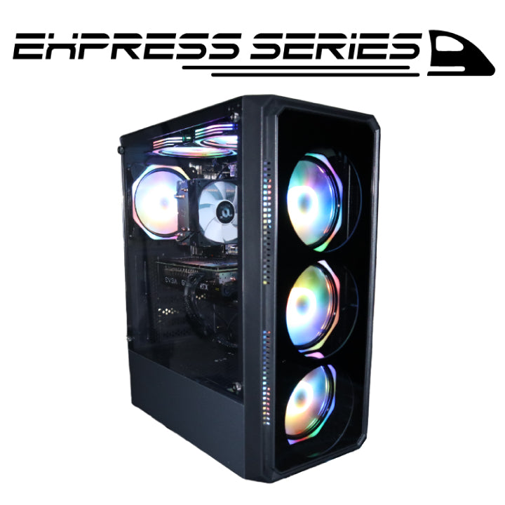 EXPRESS SERIES Gaming PC, Intel Core i3-10100F 3.6GHz, GeForce GTX 1660 Super 6GB, 16GB DDR4, 512GB SSD, WiFi & Win 10 Pro
